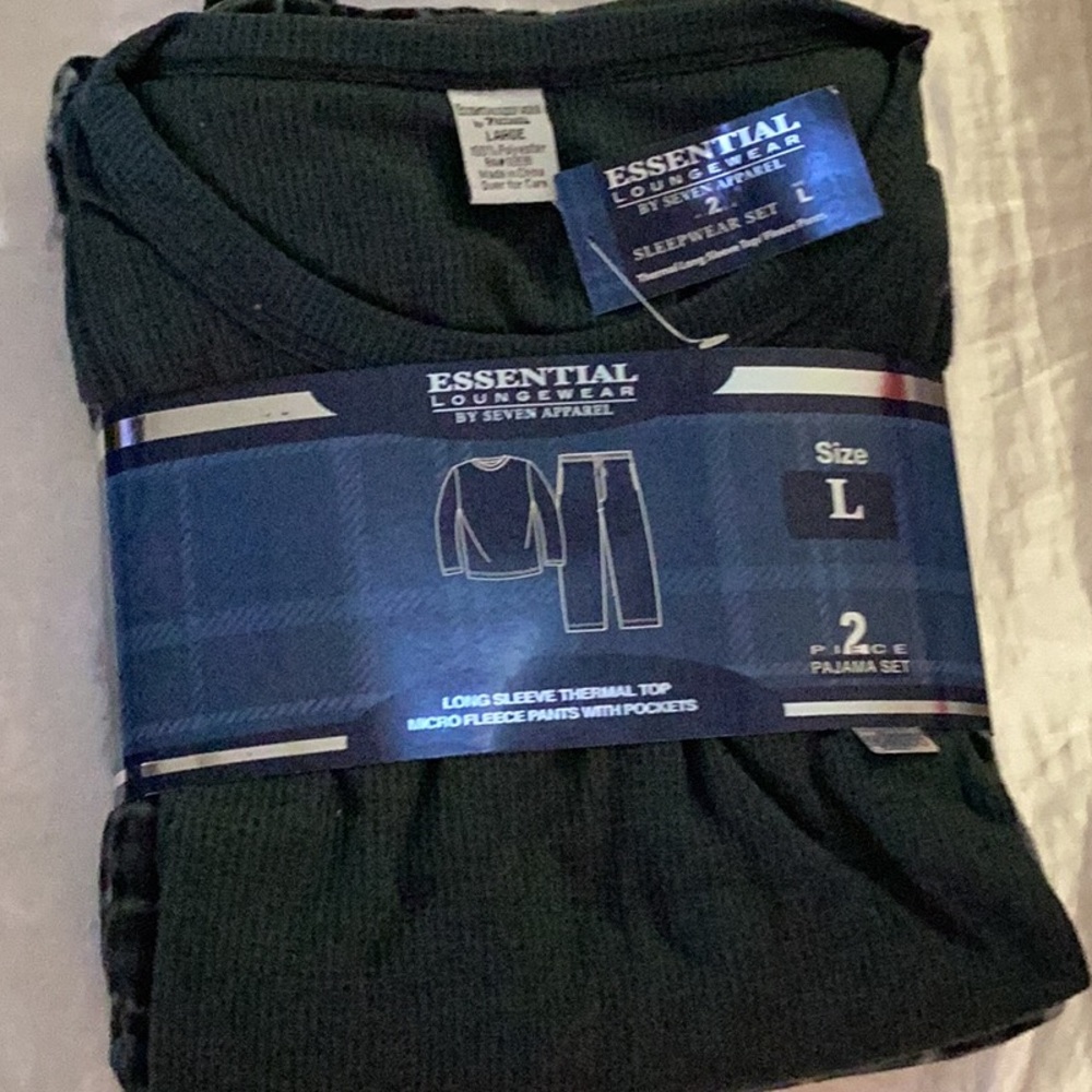 😎NWT Essential Loungewear Size Large 2 Pc Set Makes Perfect 🎁 Fun to Wear 😎